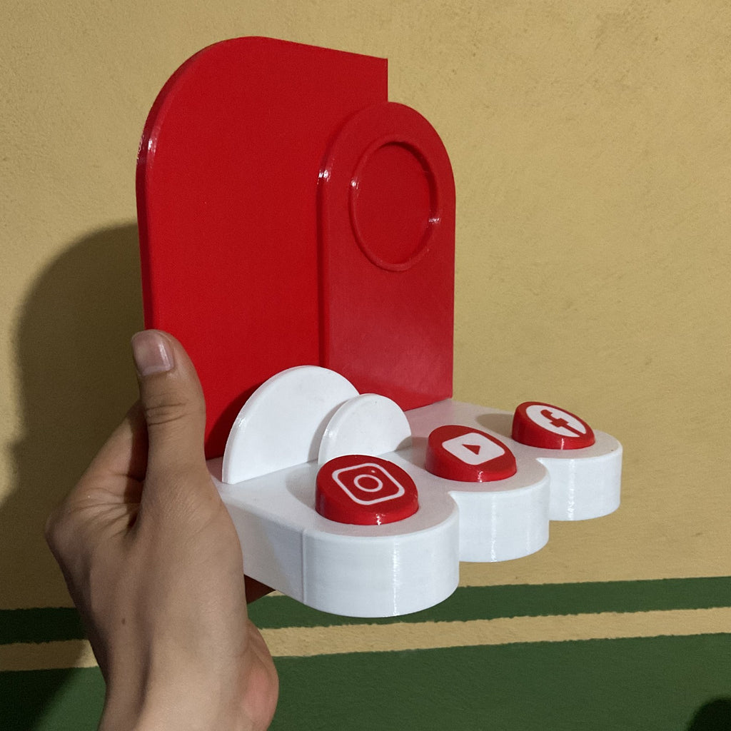Stand NFC Personalizado para Negocios Michilab — Reseñas de Google, Redes y Tarjetas