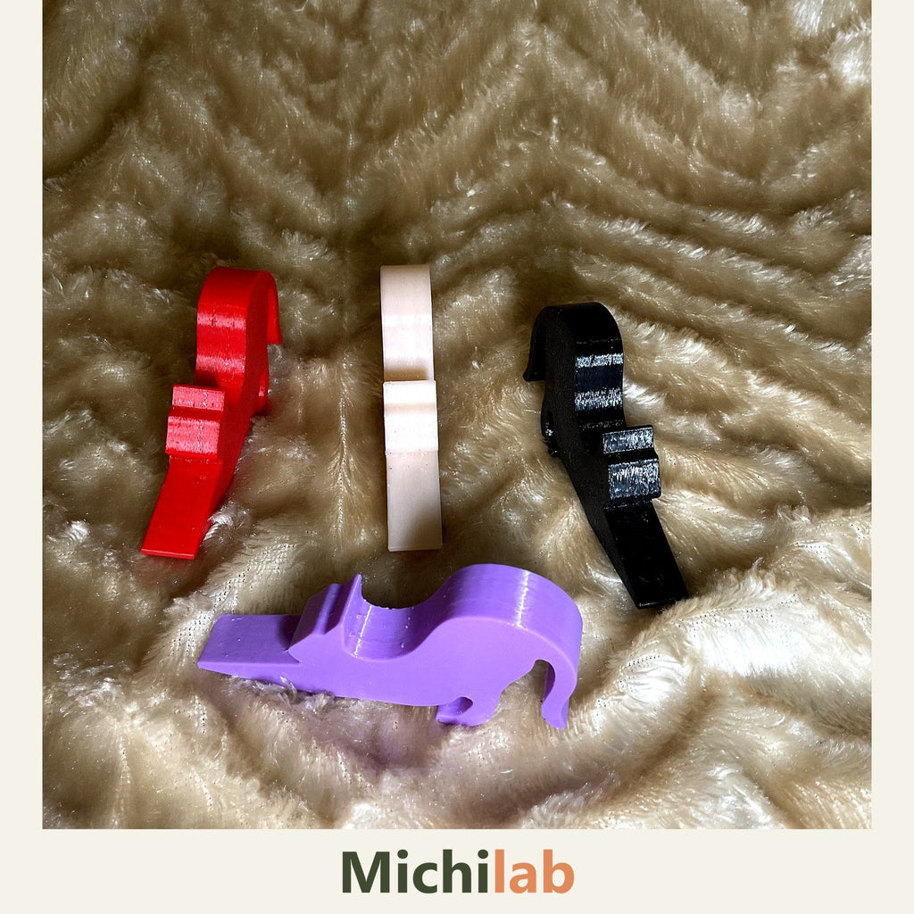 Tope de Puerta Michi Michilab con silueta de gato (3)